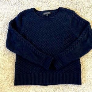 Context Chunky Navy Sweater.